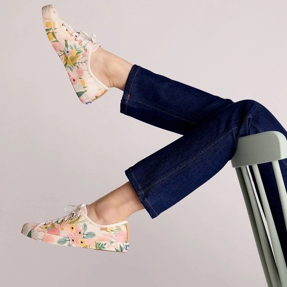 KEDS X Rifle Paper Co Kickstart Garden Party Sneakers - Picture 2 of 13